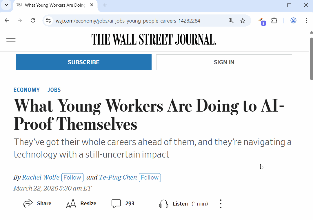Screen recording of the Discussed extension finding discussions and opening its popup